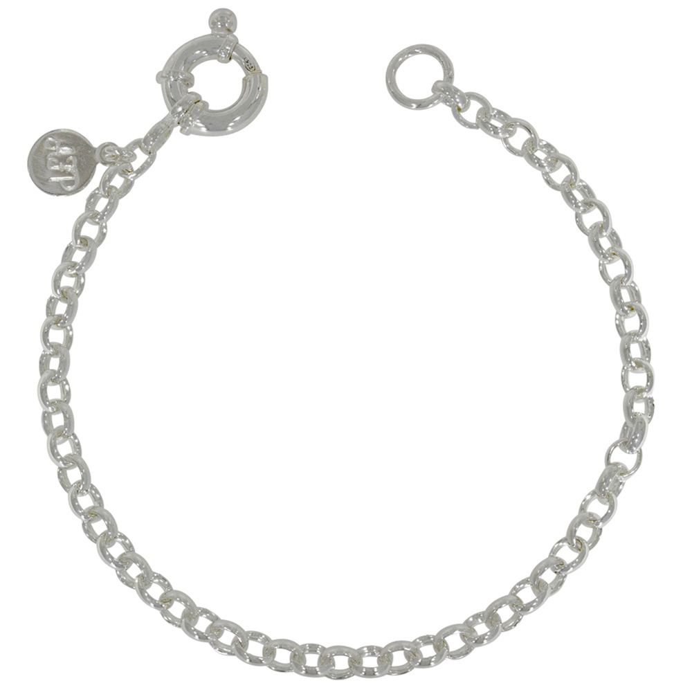 Erbsarmkette aus Silber 925, A-K48