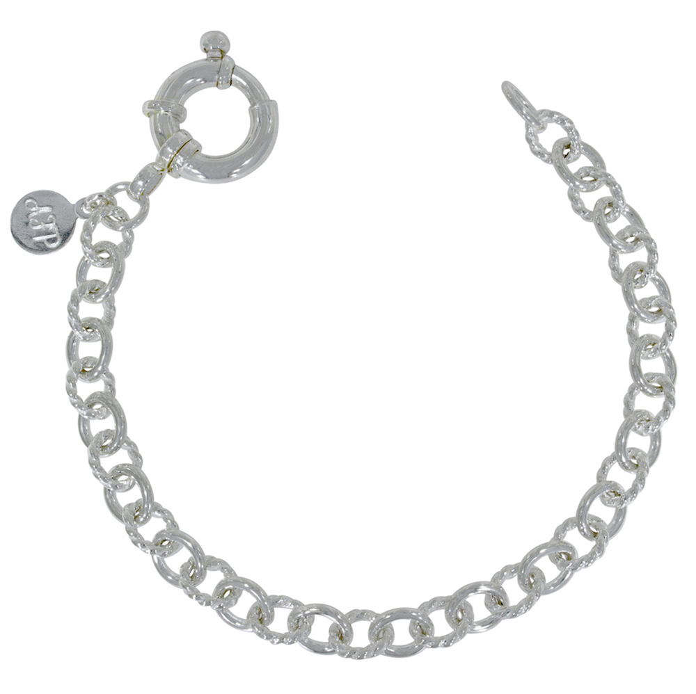 Ankerarmband, Armkette aus Silber 925, A-K07