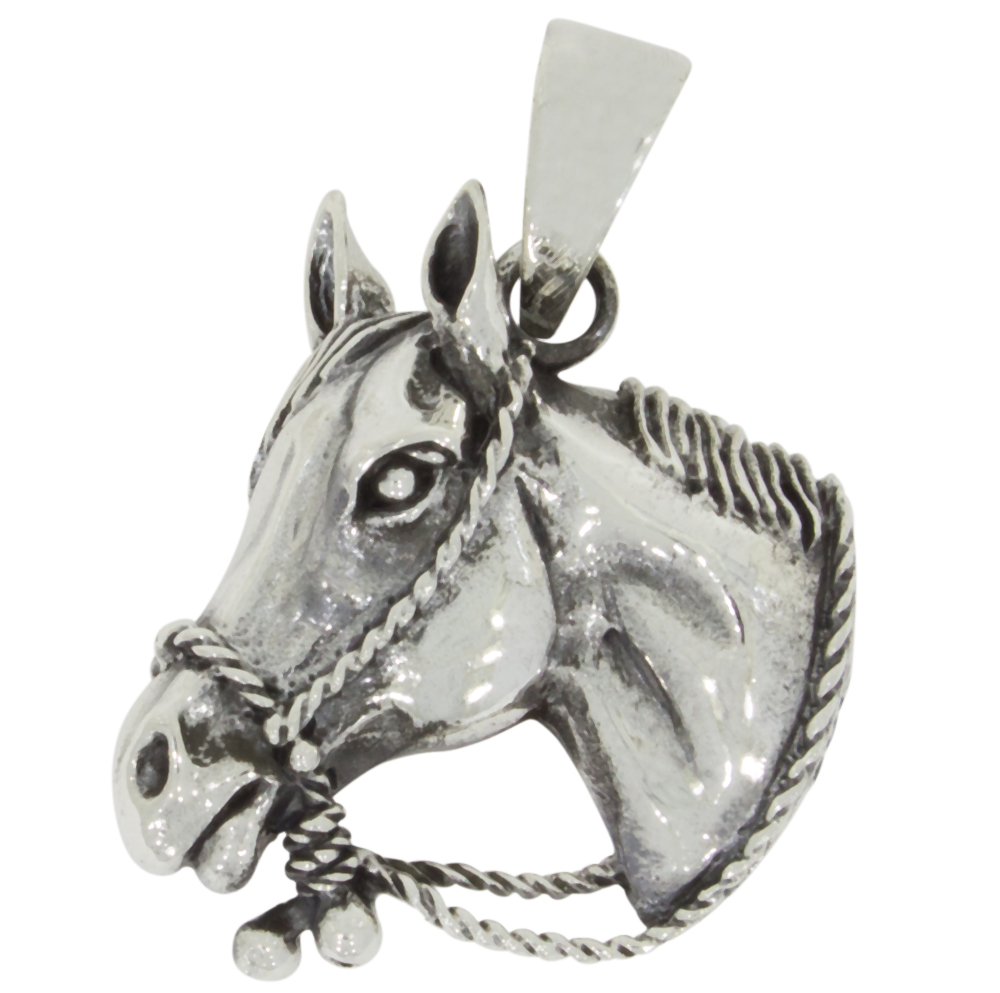 Pferd Anhänger Silber 925