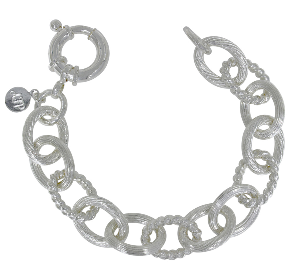 Markantes Ankerarmband aus Silber 925, A-K13